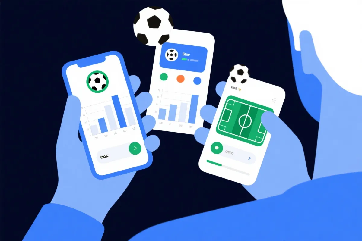 对比世界杯相关应用的示意图